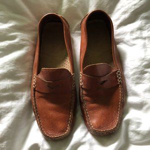 Tan Cole Haan Women’s Trillby Driving Loafer